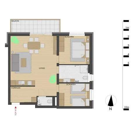 Апартаменты Echt Woods Зёлль